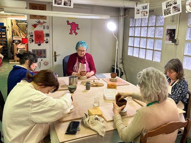 atelier de céramique, création de vaisselle